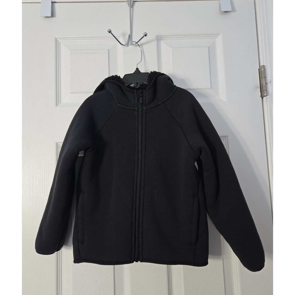 All In Motion Boys Hooded Jacket Size‎ XS (4/5) Black
